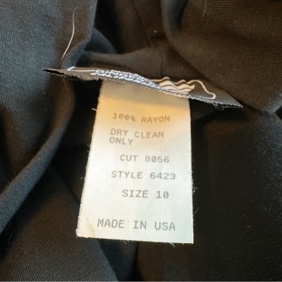 Vintage PG Collections Animal Tribal Print Car Wash Dress NWT - 10 - Picture 8 of 16